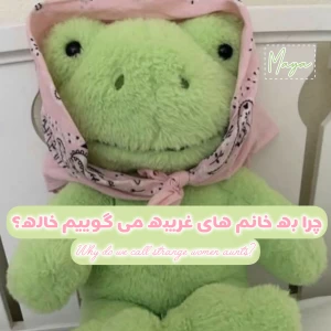 عکس چرا به خانم های غریبه می‌گوییم خاله؟