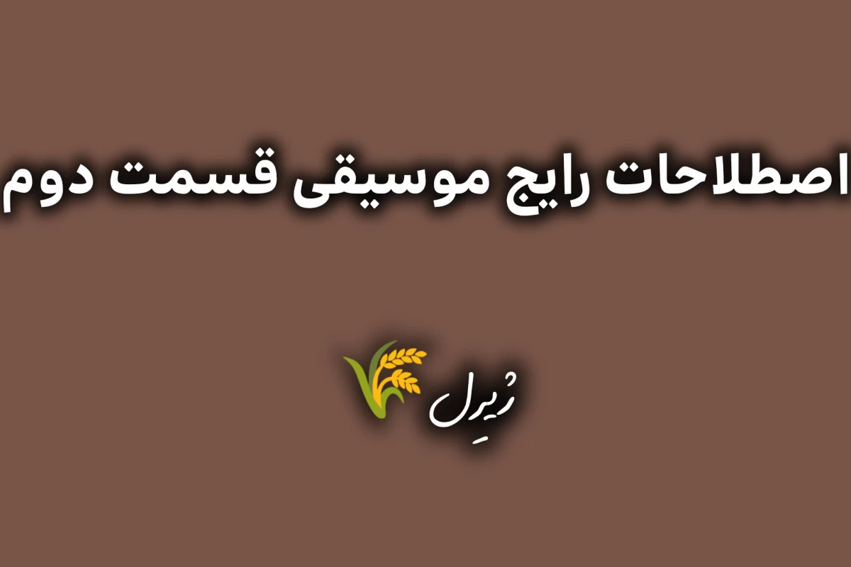 اصطلاحات رایج موسیقی p2