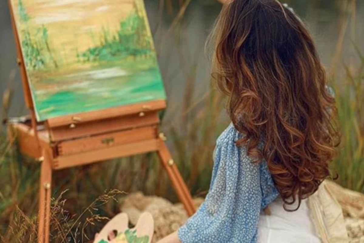 ایده نقاشی روی بوم 🐳🦋