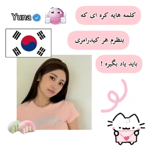 عکس :: کلمات کره ای که هر کیدرامری باید بدونه !