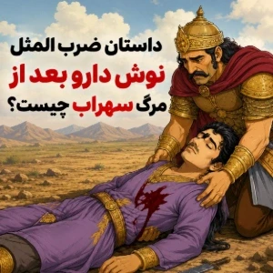 عکس ماجرای نوشدارو بعد مرگ سهراب
